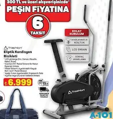 TRİATHLON ELİPTİK KONDİSYON BİSİKLETİ fiyat ve kampanya bilgisi
